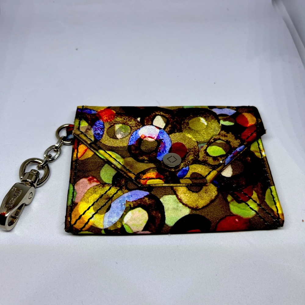 Jewell by Thirty-One Card Case/ ID Case with keychain